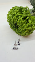 Mini black cluster earring NEW