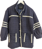 Maje Ink Cream Jacket