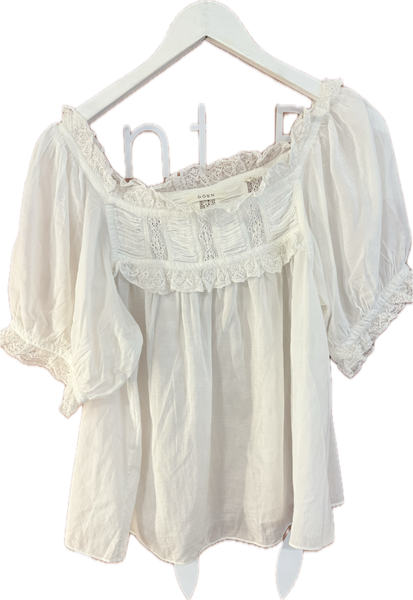 Doen Broderie Square Neck