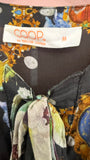 Coop Black Floral Blouse