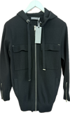 Mint Velvet Black Zip Up