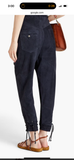 Isabel Marant Blue Suede Pant