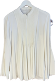 Arket Pin Pleat Bone Top