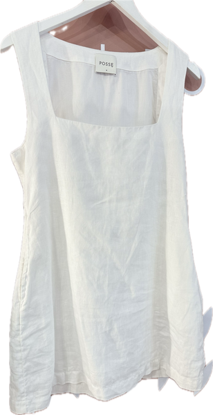 Posse Tunic Linen White