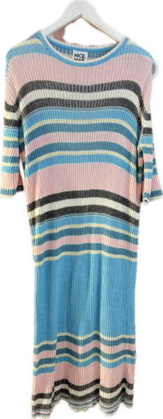 Nice Martin Stripe Dress  Represent Boutique Limited