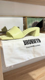 Bronwyn Lime Mule