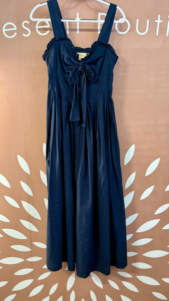 KW Navy Bow Dress