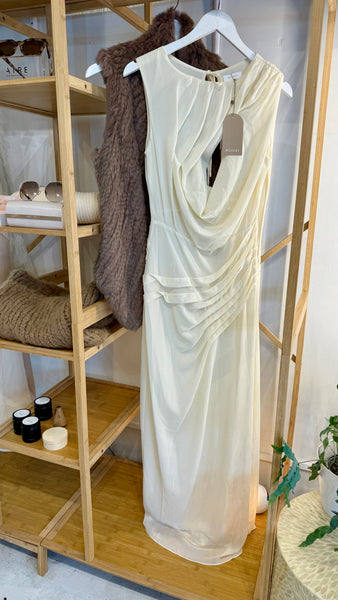 Meshki Ivory Oria Dress