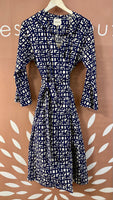 Kowtow Wrap Dress Graphic Print