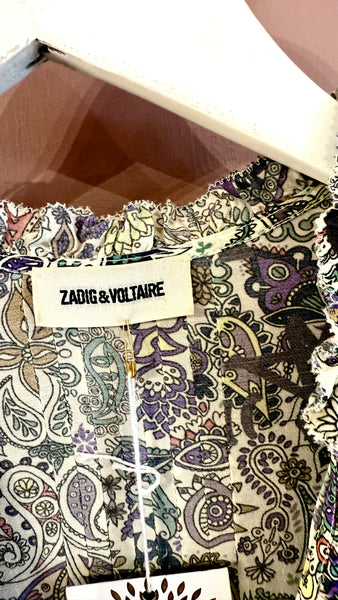 Zadig Paisley Dress