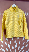 North Face Lemon Quilted Jacket