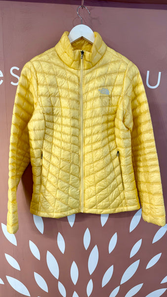 North Face Lemon Quilted Jacket
