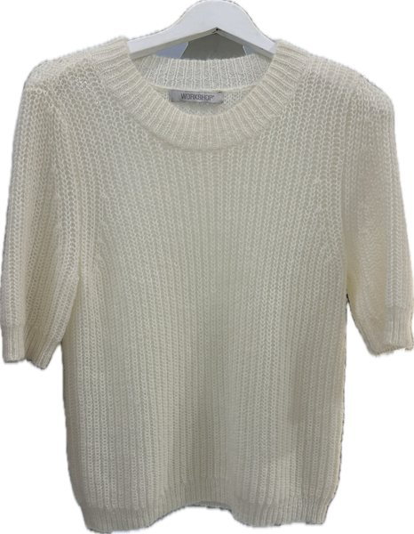Workshop Cream Mohair Knit