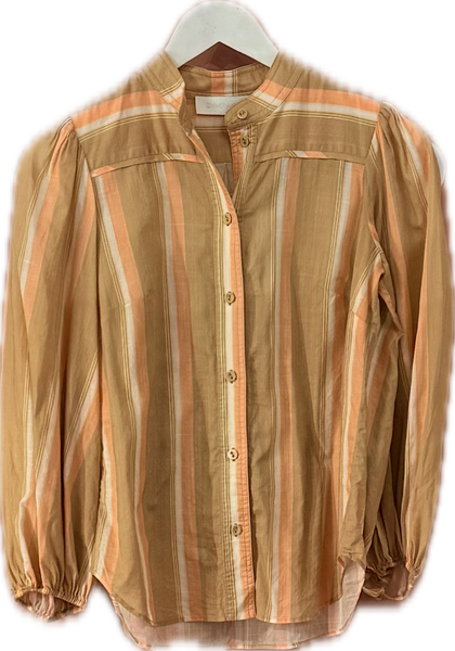 Zimmerman Mustard Blush Stripe Shirt
