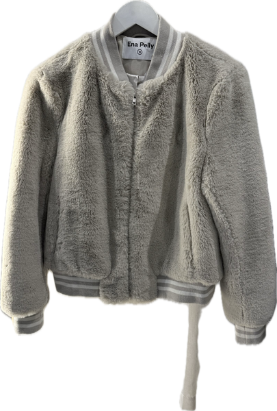 Ena Pelly Faux Fur Bomber