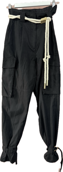 Aje Black Cargo Pant