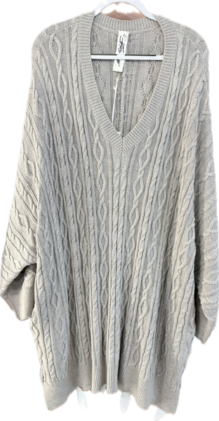 M A Dainty Oversized Cable Knit