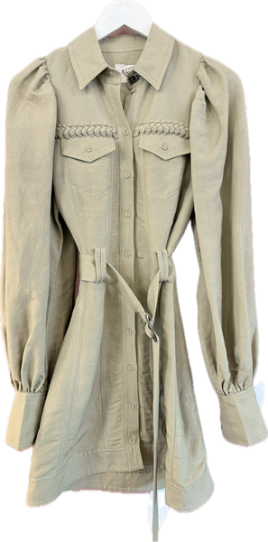 Aje Olive Dress
