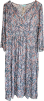 Blue Illusion Dress