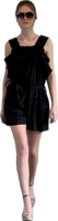 Karen Walker Playsuit Black