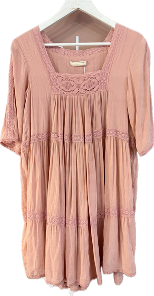 Spell Baby Doll Salmon Dress