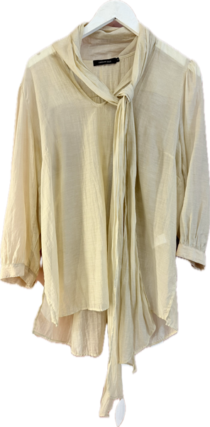 Caroline Sills Sand Blouse