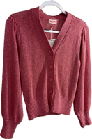 Kate Spade Pink Lurex Cardiagan