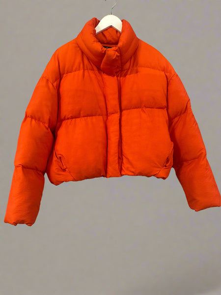 Moochi Orange Puffer Jacket